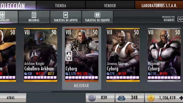 Injustice Gods Among Us Android Zona Fantasma Nivel Aprendiz 1 смотреть онлайн