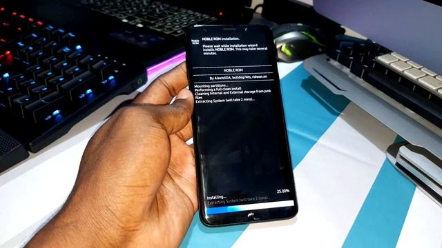Install One UI 3.1 Android 11 Rom on Galaxy S9+/Note9/S9 - NobleRom V1.5 смотреть онлайн