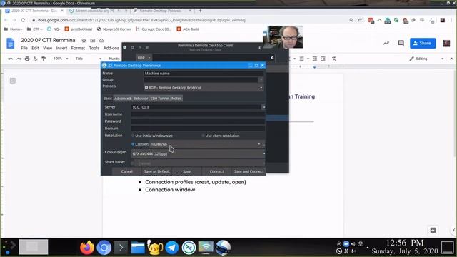 Using Remmina смотреть онлайн