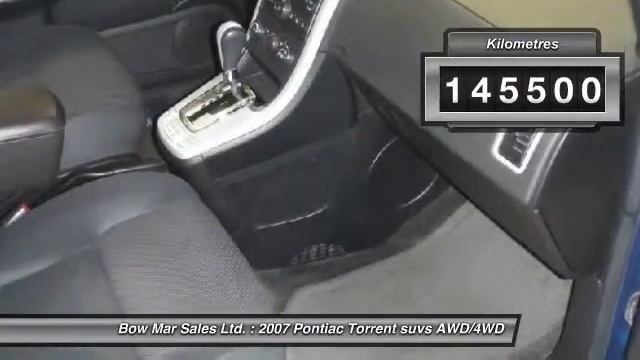 2007 Pontiac Torrent Tisdale Saskatchewan U2411