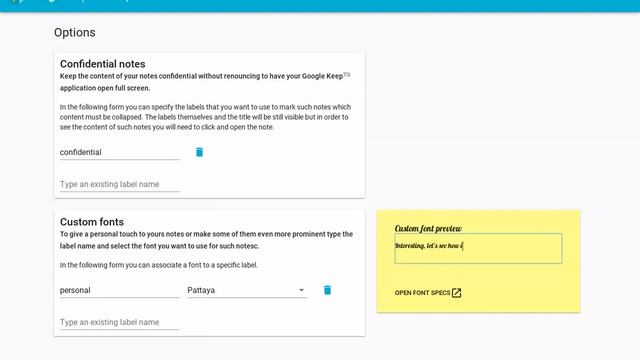 Google Keep™ PowerUp Demo 0.0.2.0 - Custom fonts смотреть онлайн