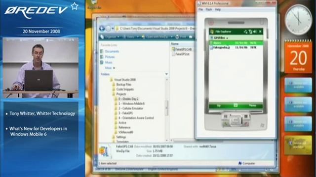 What's New for Developers in Windows Mobile 6 – Tony Whitter clip14 смотреть онлайн