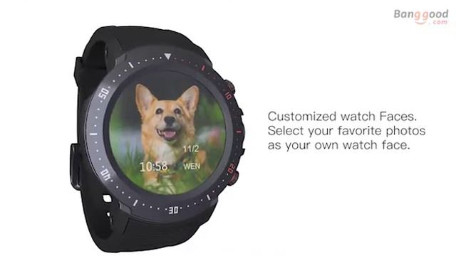 Bakeey A4 4G 1.39' AMOLED GPS+BDS WIFI IP67 Customized Watch Face Android 7.1 APP Market Smart Watc смотреть онлайн