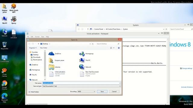 WINDOWS 8.1  FREE ACTIVATION.