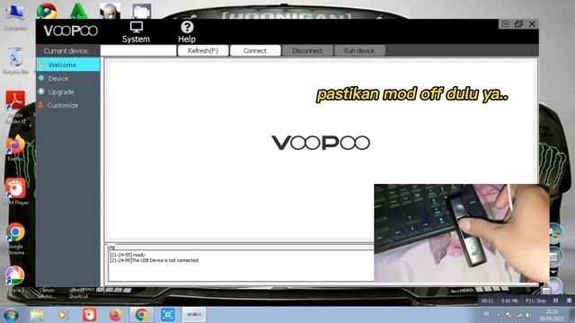 Update firmware Drag X E050 Score Version смотреть онлайн