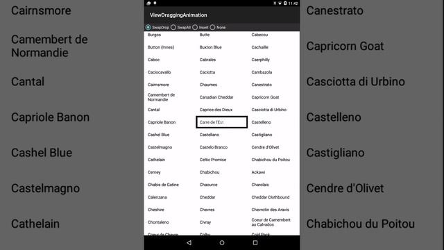 Dynamic Gridview Animate смотреть онлайн