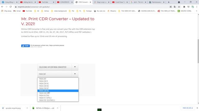 Chuyển đổi phiên bản Corel - only 1 click смотреть онлайн