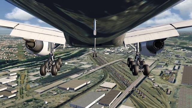Aerofly FS Global Seattle BF B777 Landing | The Best Flight Simulator смотреть онлайн