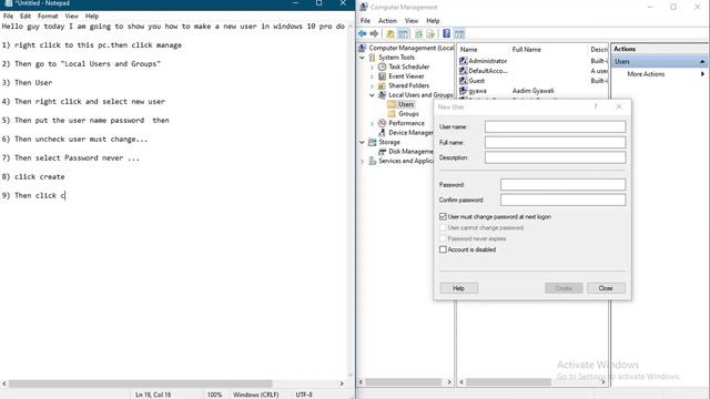 How to make a new user on windows 10 смотреть онлайн