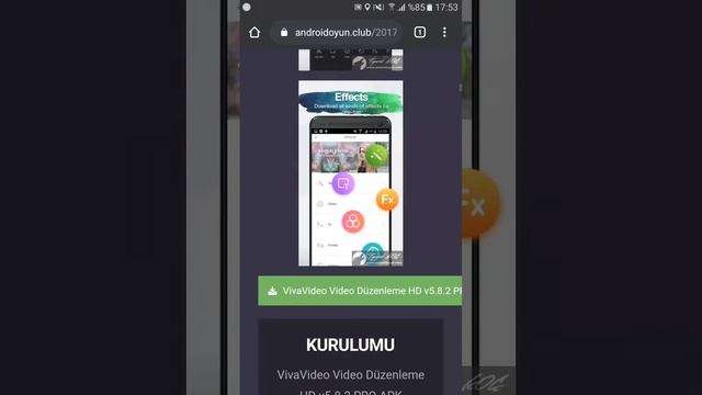VivaVideo Pro Apk İndirme (Çok Kolay) смотреть онлайн