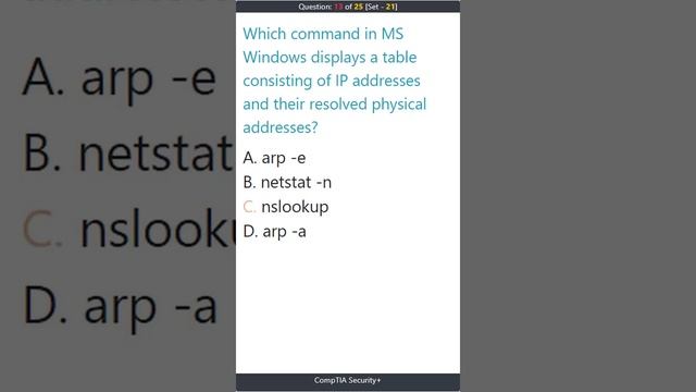 Set-21 CompTIA Security+(SY0 501), Practice Test, Portrait Mode смотреть онлайн