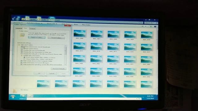 How to view thumbnail pictures in Windows 7 смотреть онлайн