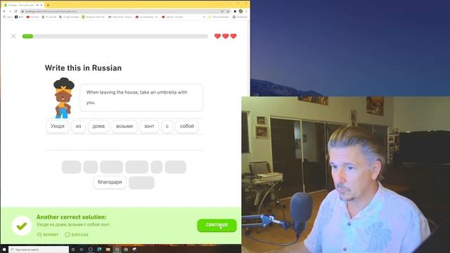 I try to finish the two hardest achievements in DuoLingo Russian, tonight! смотреть онлайн