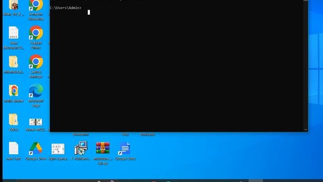Checking IP address in PC using CMD method смотреть онлайн