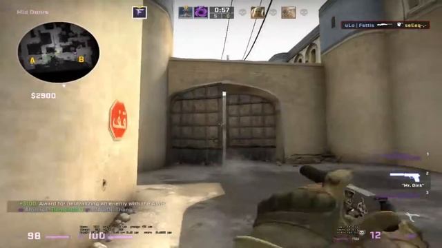 CS:GO | AWP Long range No Scope w/ Reaction! [Stream Highlight] смотреть онлайн