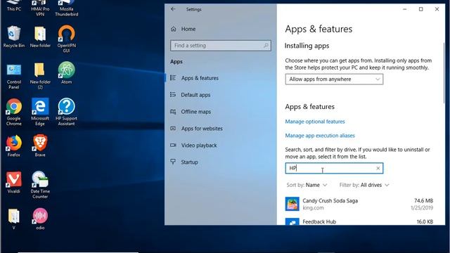 Uninstall HP Support Assistant 8 in Windows 10 смотреть онлайн
