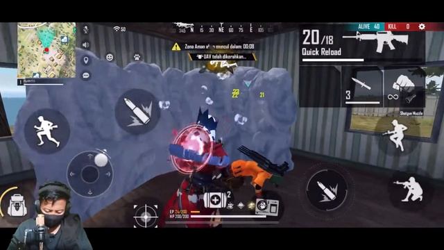Gameplay free fire 2022 || IPHONE XR смотреть онлайн