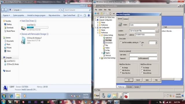 Folder Mapping and Drive Maps Window Server 2008 R2 CSS NC II Part 9 Tag-lish смотреть онлайн