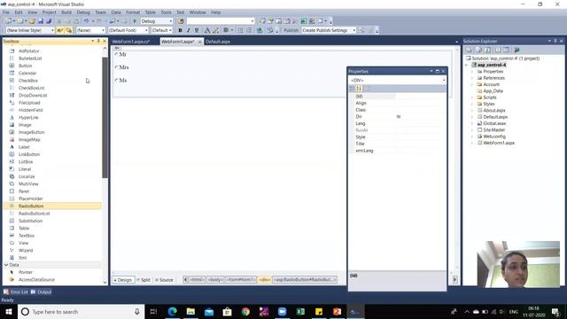Lecture 31 Radiobutton,Listbox,DropDownList in C Sharp Dot net смотреть онлайн