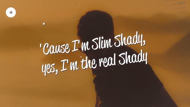 Eminem - The Real Slim Shady (Lyrics) смотреть онлайн