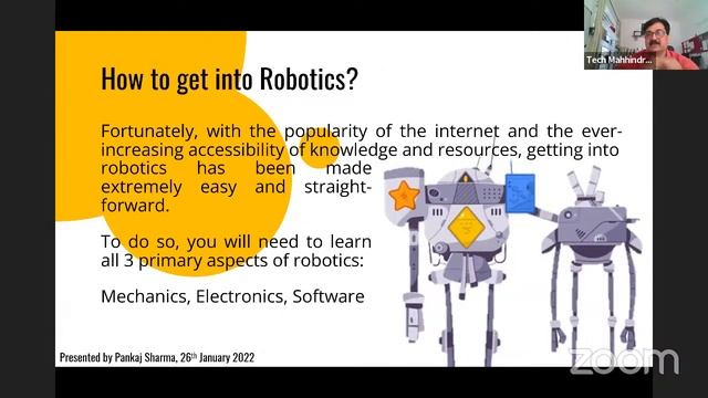 Sparkathon Webinar 2 : Robotics | Speaker:- Mr. Pankaj Sharma смотреть онлайн