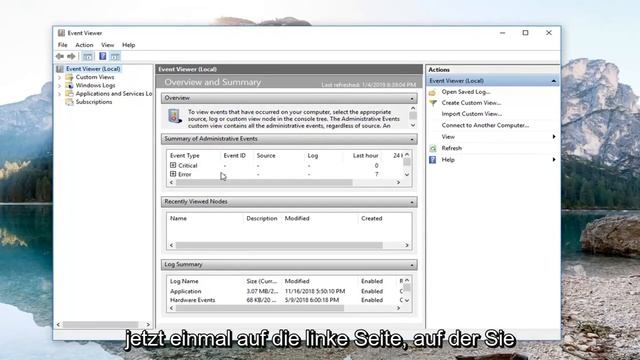 Windows: Ereignisanzeige löschen - so geht's смотреть онлайн