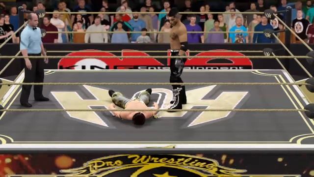 WWE 2k17 One King Entertainment presents: Yamashita vs. James Mac Jr. смотреть онлайн