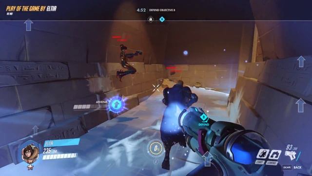 Overwatch Mei POTG смотреть онлайн