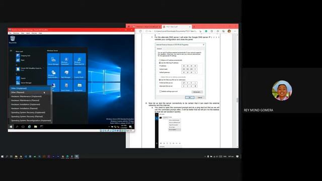 Task 3 - Configure Windows Server 2016 смотреть онлайн