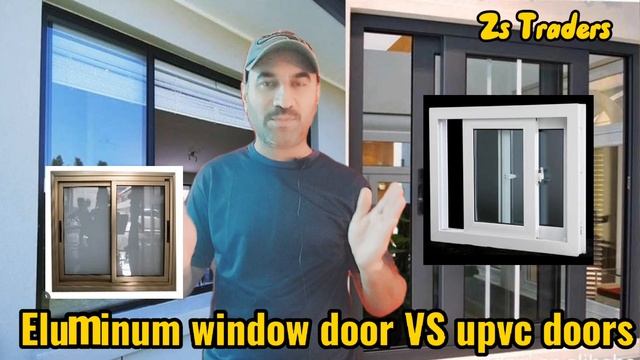 UPVC vs aluminum window and door / aluminum VS upvc windows /Best window for house / Zs Traders смотреть онлайн