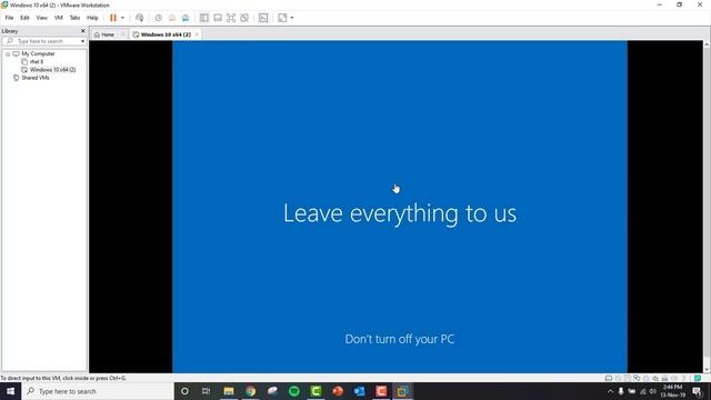 Windows 10 Install In VMware Workstation смотреть онлайн