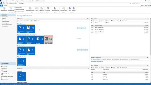 Kennismaking met Microsoft Dynamics 365 Business Central (Windows Client) смотреть онлайн