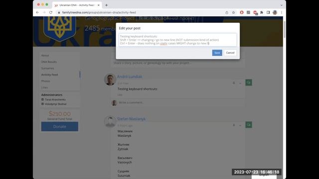 How to edit FTDNA post? (Jul-2023) смотреть онлайн