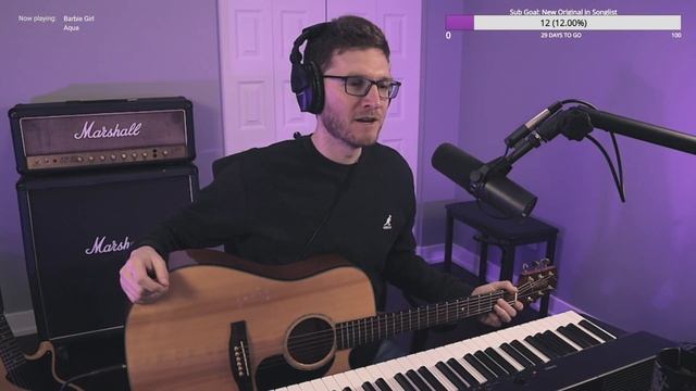 Aqua - Barbie Girl (Twitch Cover) смотреть онлайн