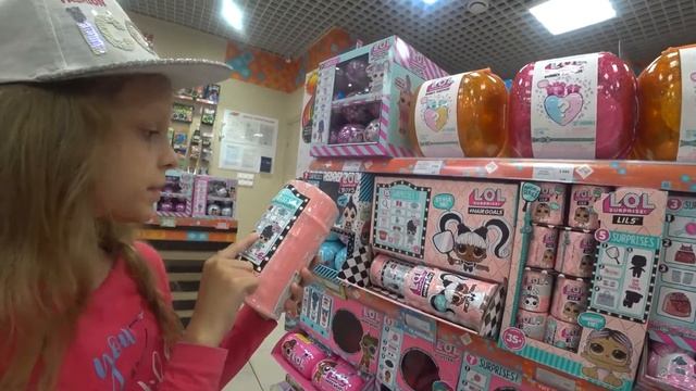 Катя покупает НОВУЮ LOL surprise HAIR GOALS смотреть онлайн