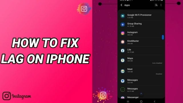 How To Fix Lag On Iphone On Instagram App смотреть онлайн