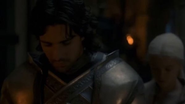 Rhaenyra Targaryen seduces Criston Cole (House of The Dragon)