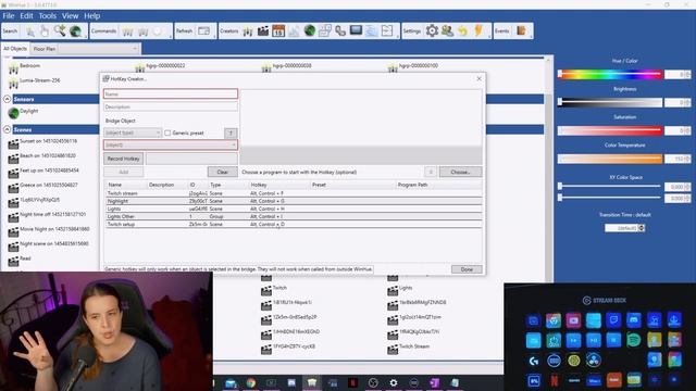 Using WinHue with your Elgato stream deck! смотреть онлайн