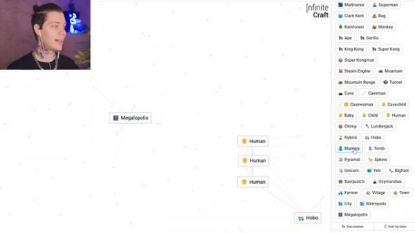 СОЗДАЮ МИР С НУЛЯ или БЕСКОНЕЧНЫЙ КРАФТ ► Infinite Craft