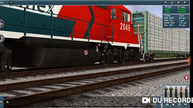 Trainz Android!/Ferromex/4029/4521/2049/SD70ACE/AC4400CW/GP38-2! смотреть онлайн