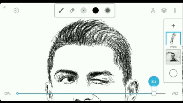 Tutorial Scribble Art Infinite Design Android | Ronaldo смотреть онлайн