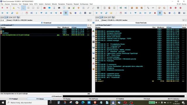 Total Commander Ultima Prime – Podstawy