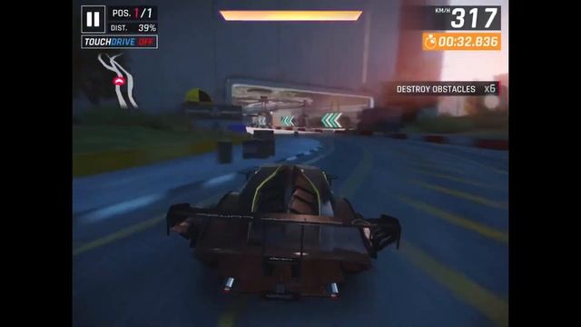 Asphalt 9 - Lamborghini ESSENZA GRAND PRIX FR5 - 1* 1:14:439 [Naniwa Tour] смотреть онлайн