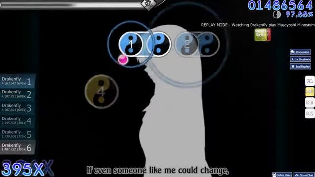 Osu! Masayoshi Minoshima feat. nomico - Bad Apple смотреть онлайн