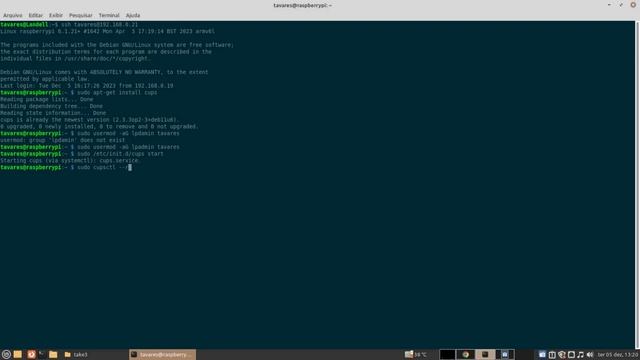 Servidor de impressão com o RaspberryPi смотреть онлайн