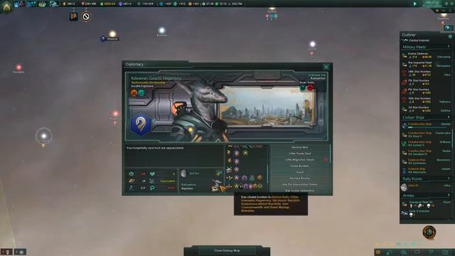 Stellaris Let's Play - Utopia Expansion // Episode #53 [Closed Borders] смотреть онлайн