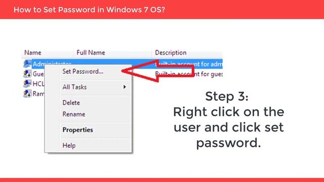 How to Set Password in Windows 7 Operating System | Computer & Networking for Beginners | Computers смотреть онлайн