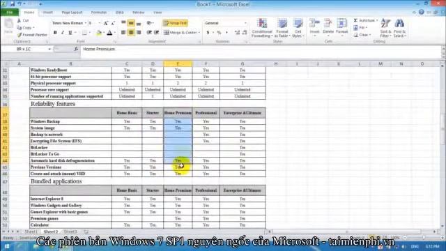 Các phiên bản Windows 7 SP1, nguyên ngốc của Microsoft - taimienphi.vn смотреть онлайн