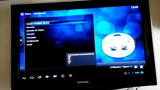 Android TV - XBMC voice commands test. смотреть онлайн