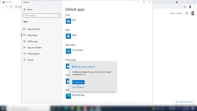 How to set Google Chrome as your default browser in Windows 10 смотреть онлайн